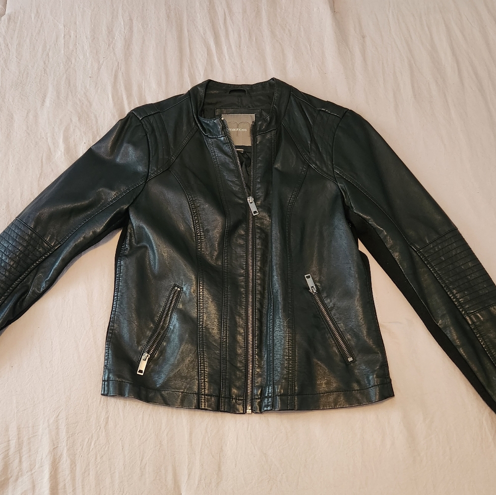 Leather jacket